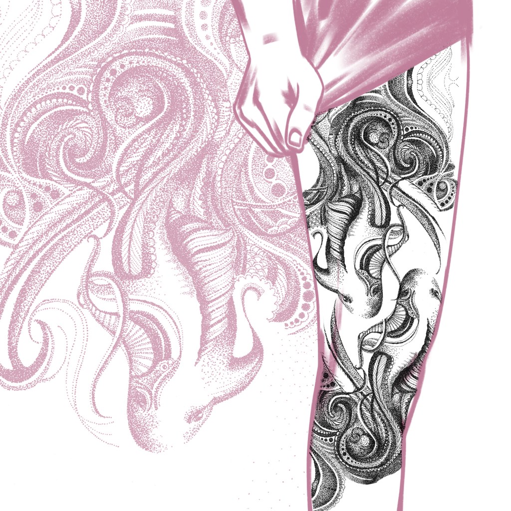 vegan handpoke tattoo paula berlin