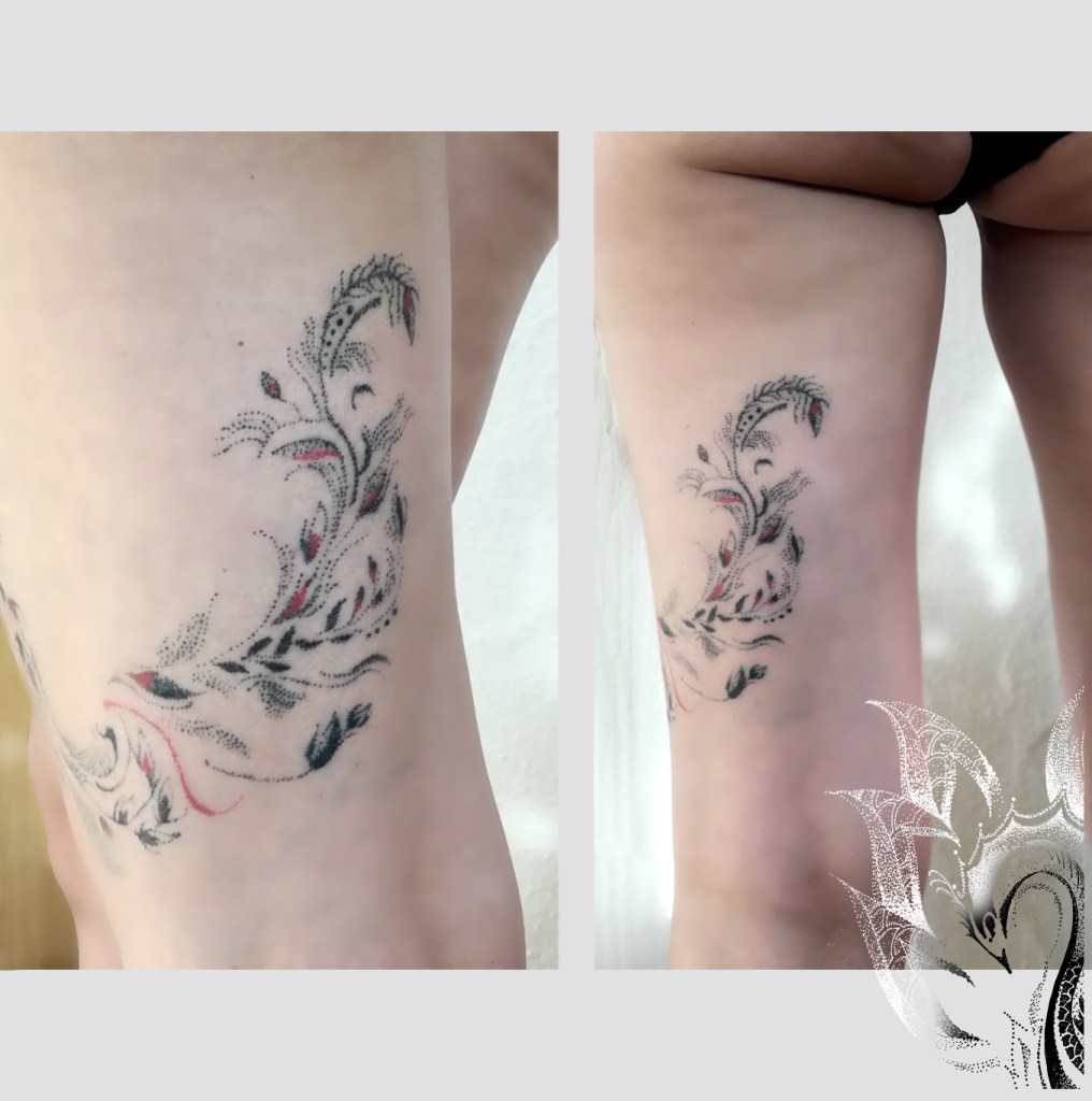 vegan handpoke tattoo paula berlin